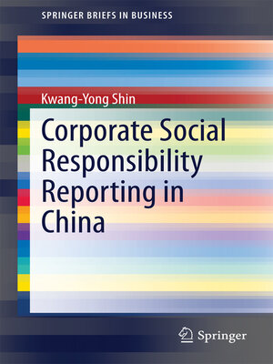 cover image of Corporate Social Responsibility Reporting in China